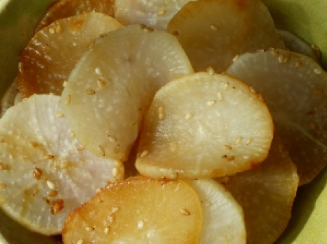 daikon au sesame