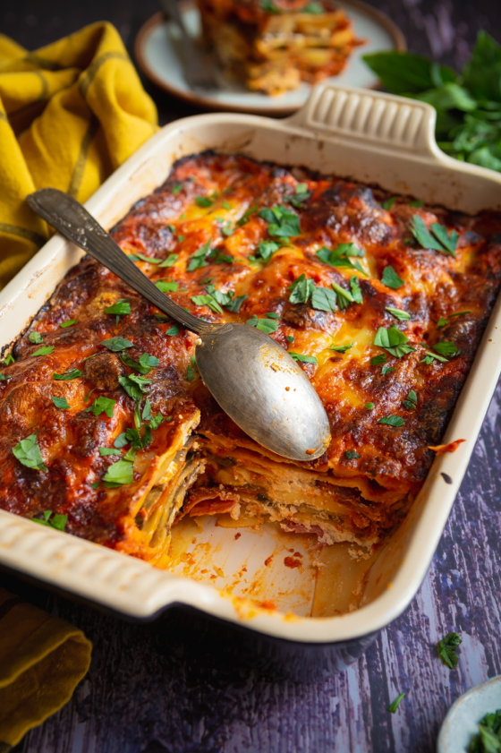 lasagne aubergine